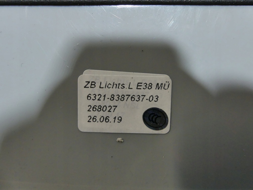 фото №9, Bmw 7 e38 lift лампа задня задня ліва білий поворотник 8387637