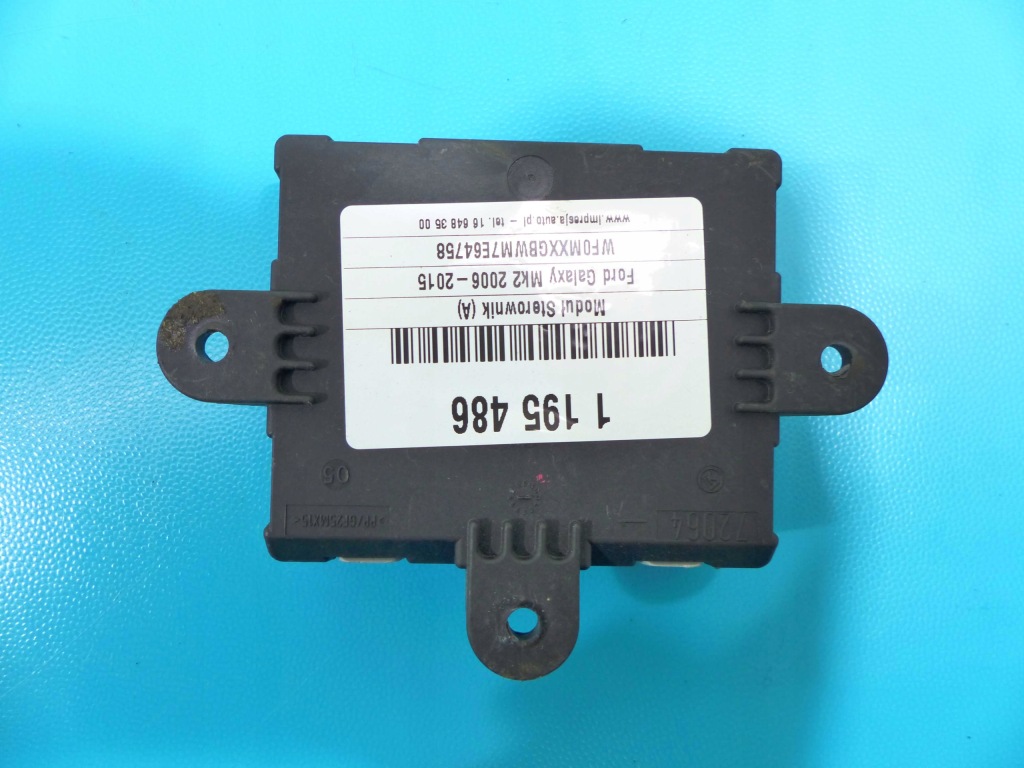 фото №4, Блок керування модуль двері ford galaxy mk2 6g9t14b533fl