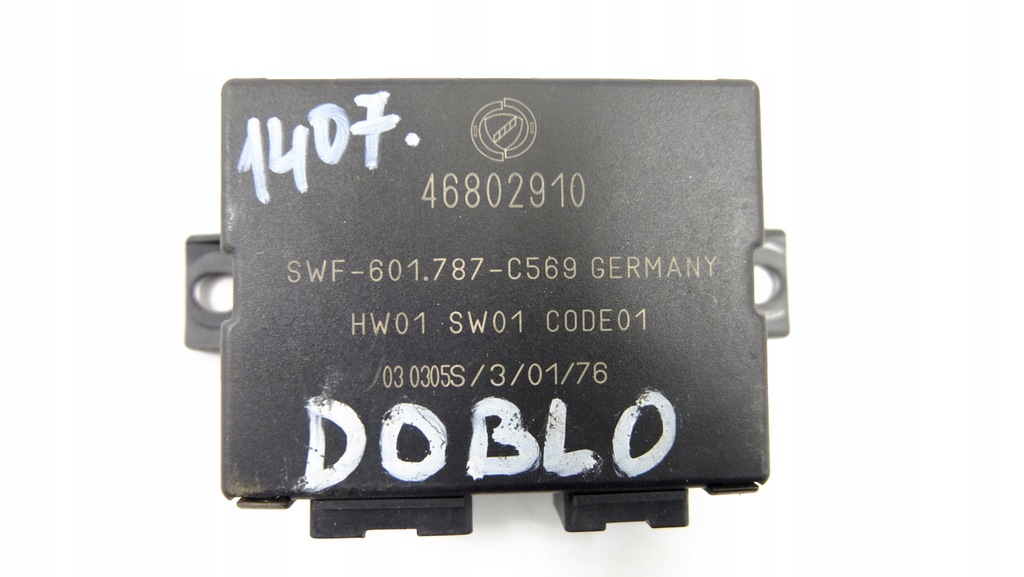 фото №1, Fiat doblo модуль блок управления pdc 46802910