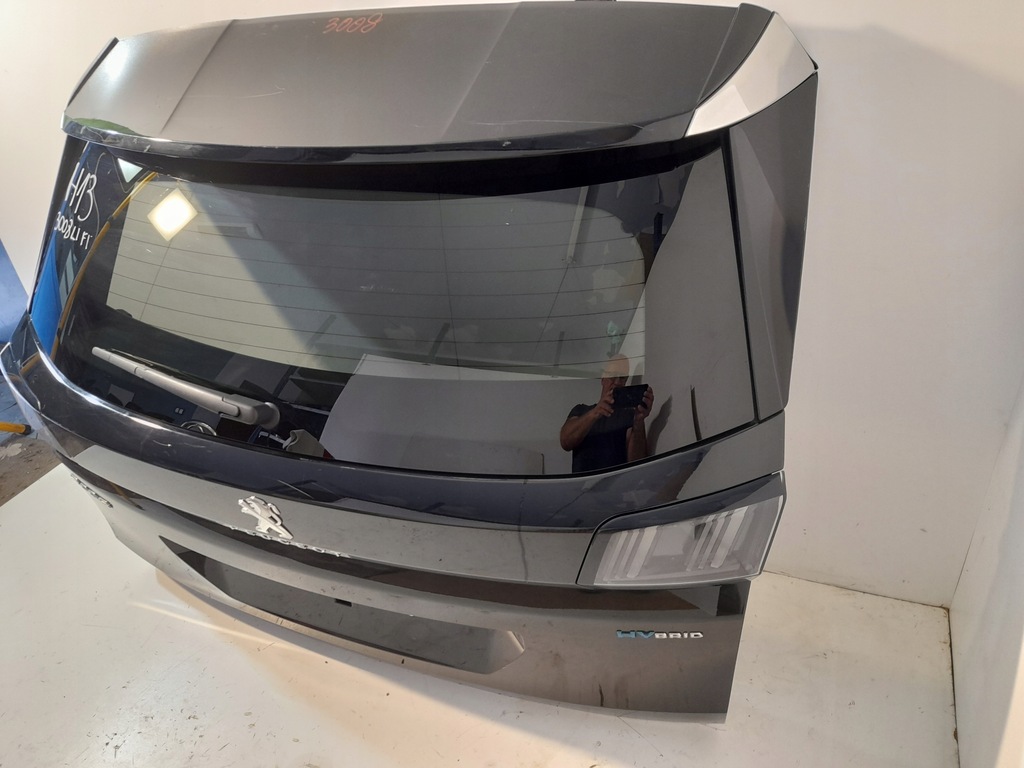 фото №8, Peugeot 3008 ii lift задняя крышка багажника h13