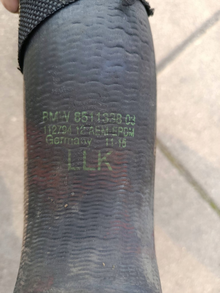 фото №9, Пабтрубок  шланг труба интеркулер воздуха bmw x1 f48