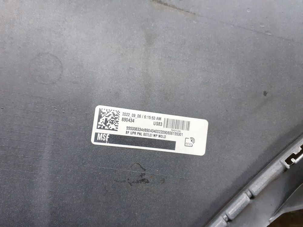 фото №7, Бампер передній перед bmw x7 g07 m-pakiet lift 2022-