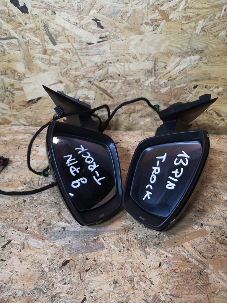 фото №2, Vw t-roc зеркало правое левая 9-pin правое 13-pin