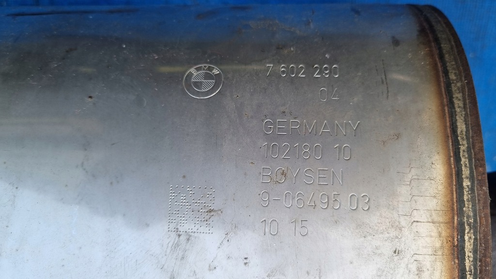 фото №9, Bmw 3 f30 f31 4 f32 f33 гасник труба вихлопна вихлоп