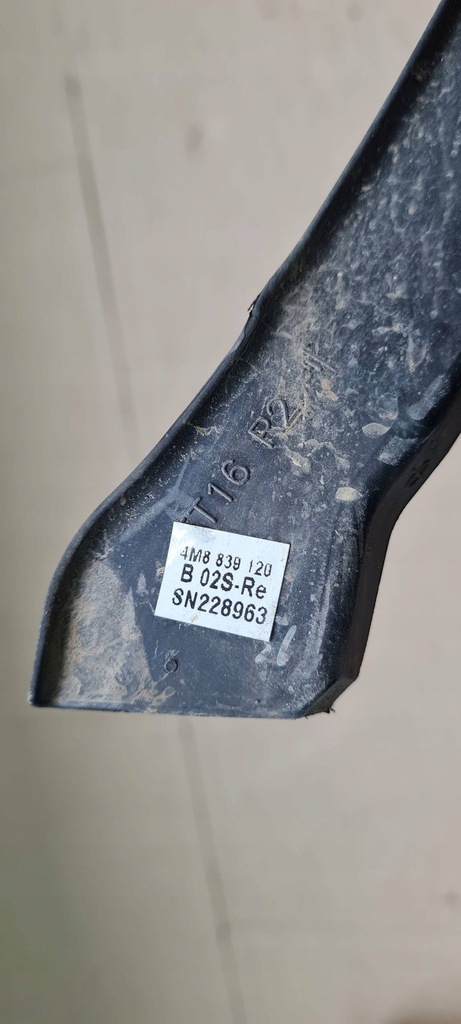 фото №9, Sq8 4m rsq8 q8 прокладка двері гумовий права правий задня 24r 4m8839120b