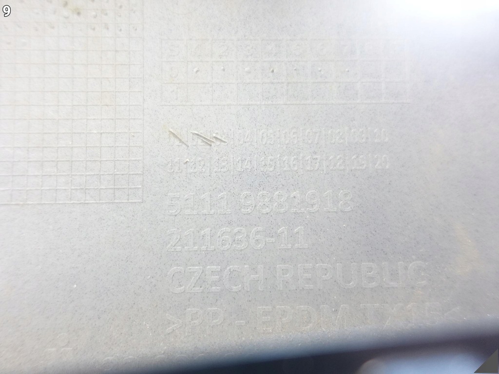 фото №10, Bmw x1 u11 m-pakiet 22- нижняя решётка решётка радиатора w бампер перед pod pdc