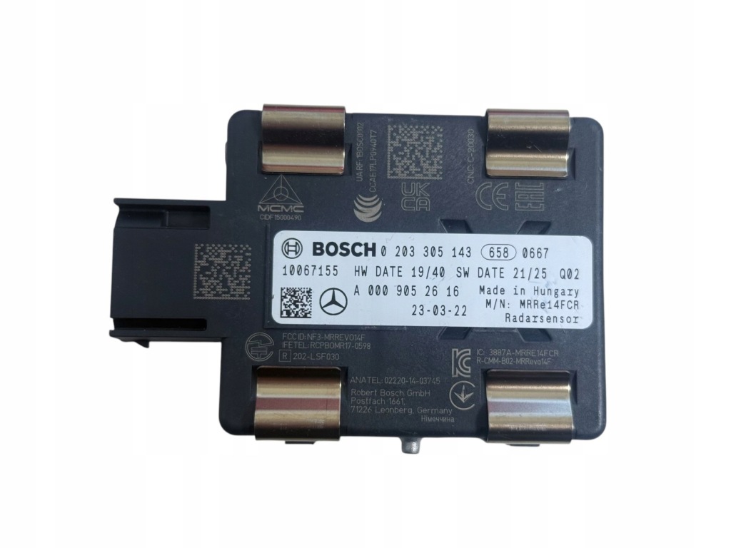 фото №1, Mercedes w293 eqc радар датчик модуль distronic a0009052616