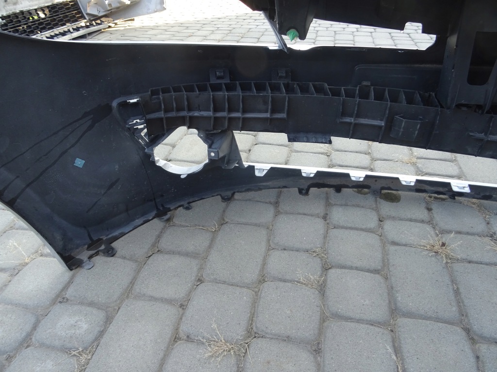 фото №7, Renault clio iii 185 бампер передній срібний балка