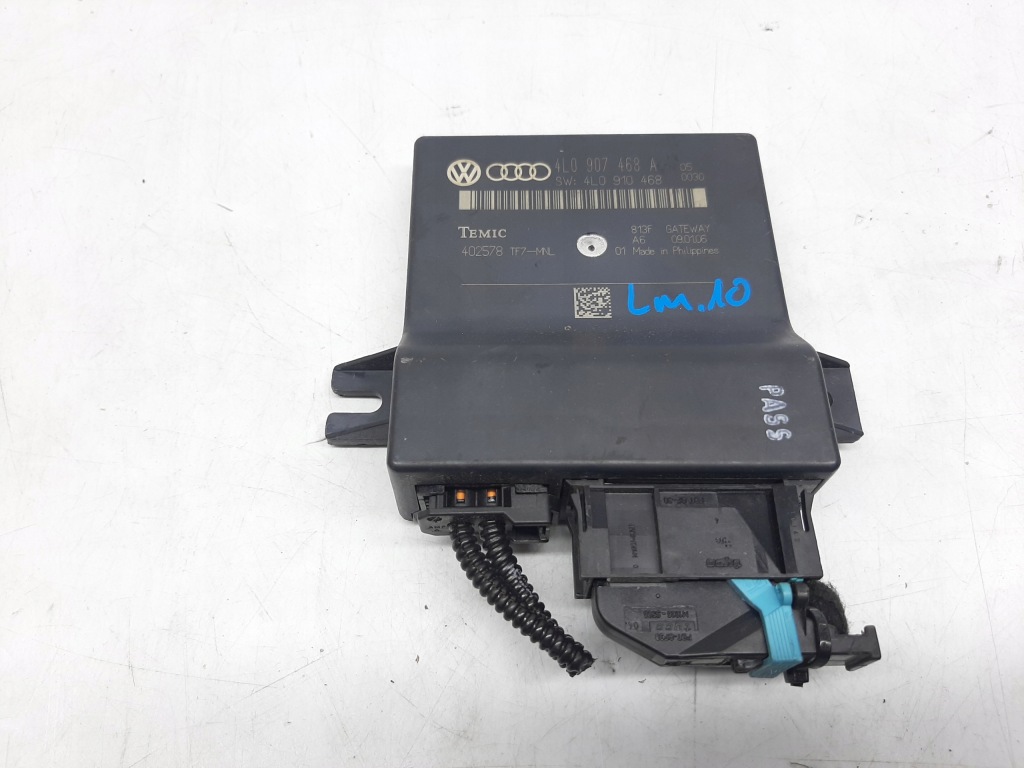 фото №1, Audi q7 4l модуль блок керування шлюз 4l0907468a