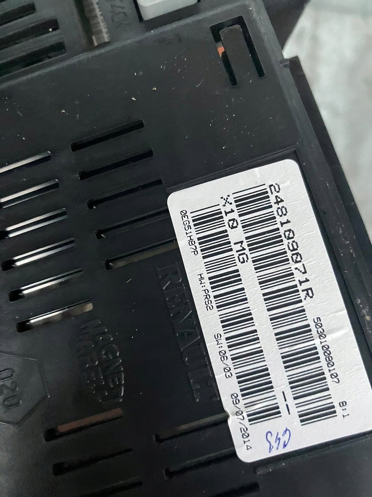 фото №6, Лічильник прилади renault zoe 248109071r