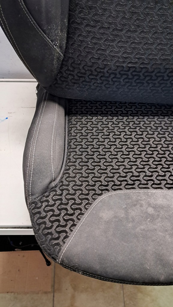 фото №11, Citroen c3 ii обшивка сиденье сиденье + спинка