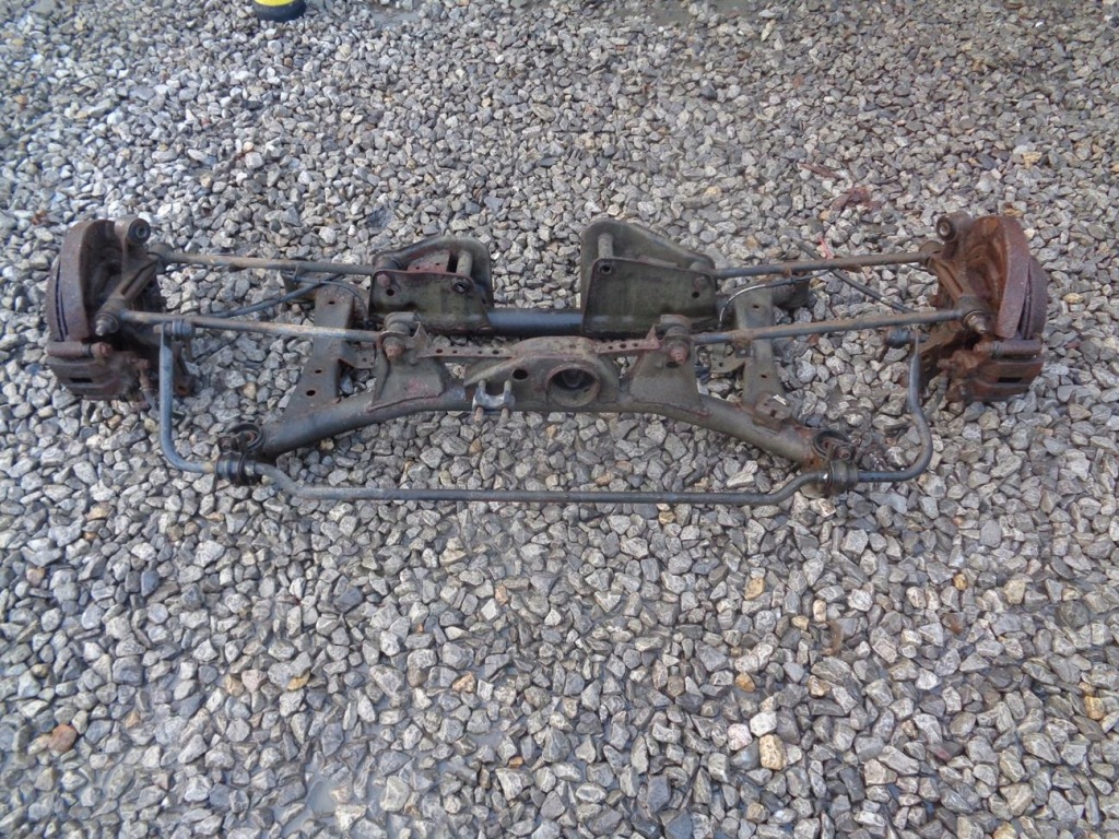 фото №13, Балка задня задня підрамник oś підрамник kpl поворотний кулак nissan x-trail i t30 2000- 4x4