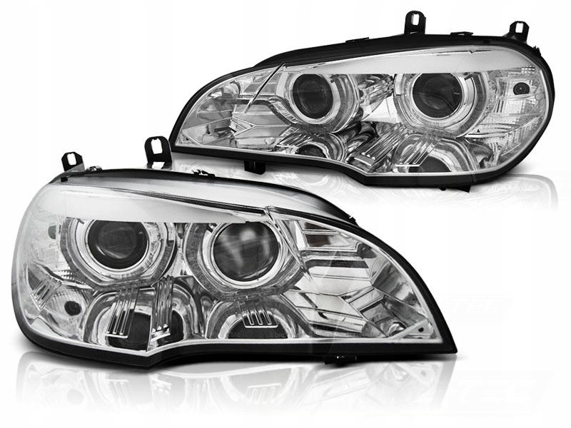Купити Ліхтарі  bmw x5 e70 07-10r кільця led 3d денні ксенон