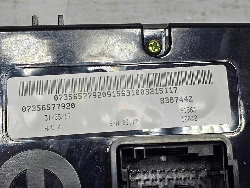 фото №12, Jeep renegade 15- перемикач панель кондиціонера 07356577920 usa