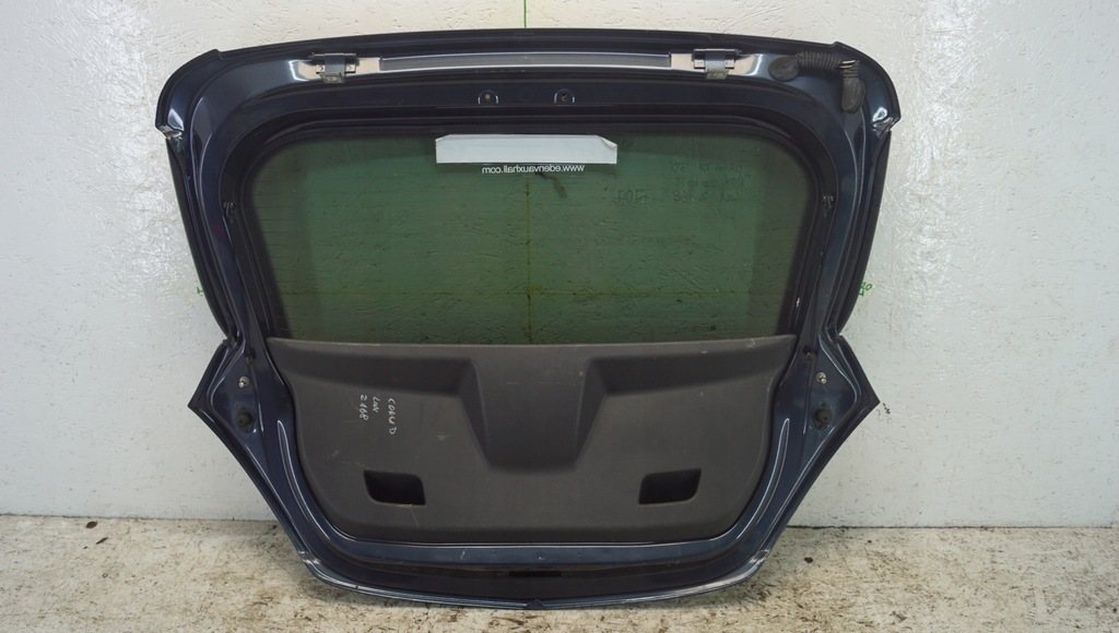 фото №13, Opel corsa d крышка багажника задняя код лакокрасочного покрытия z168 3d