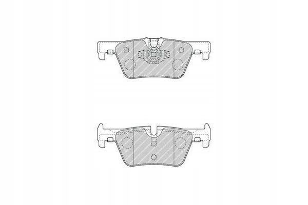 фото №1, Ferodo fdb4670 набір гальмівних колодок гальмівних, гальма дискові