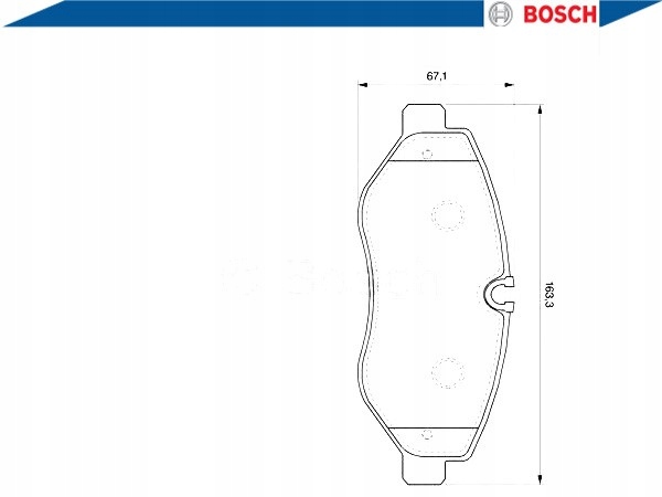 фото №5, Комплект гальмівних колодок гальмівних bosch 54207020