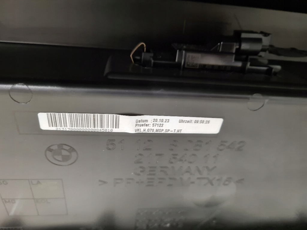 фото №9, Bmw 7 g70 бампер задняя задний 6pdc m-pakiet 475