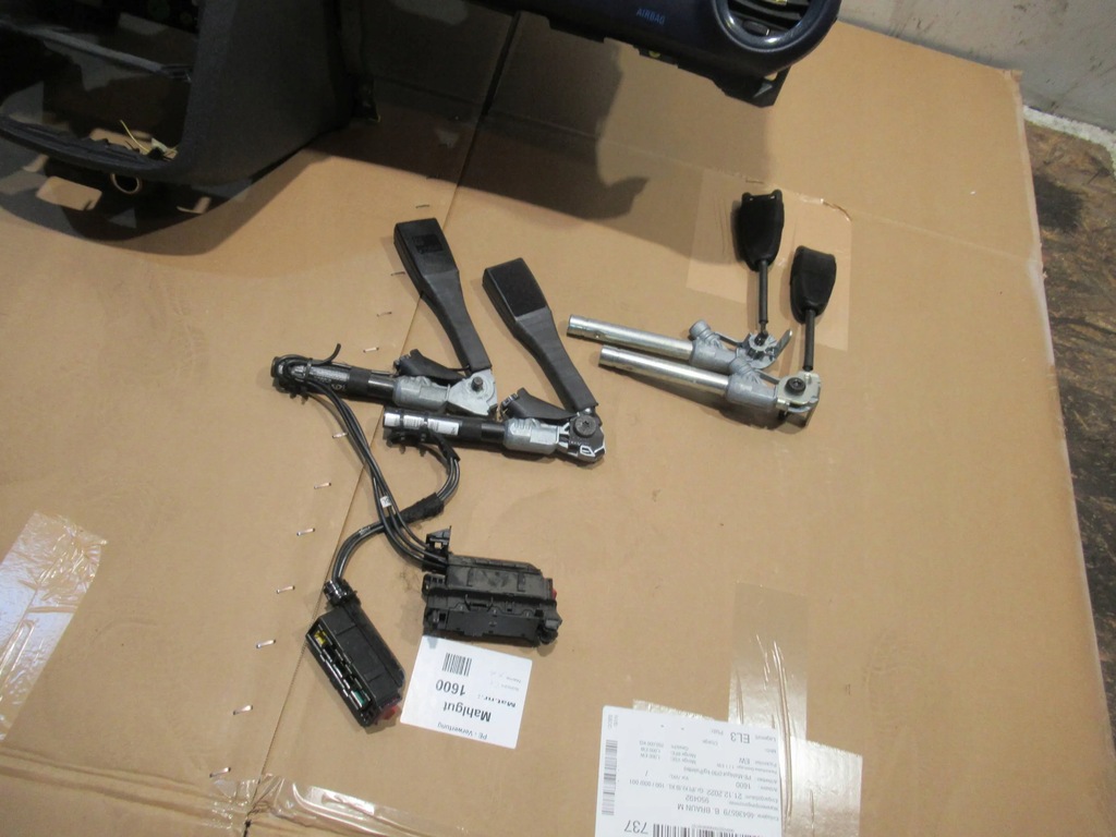 фото №5, Приборная панель комплект opel corsa d niebieska