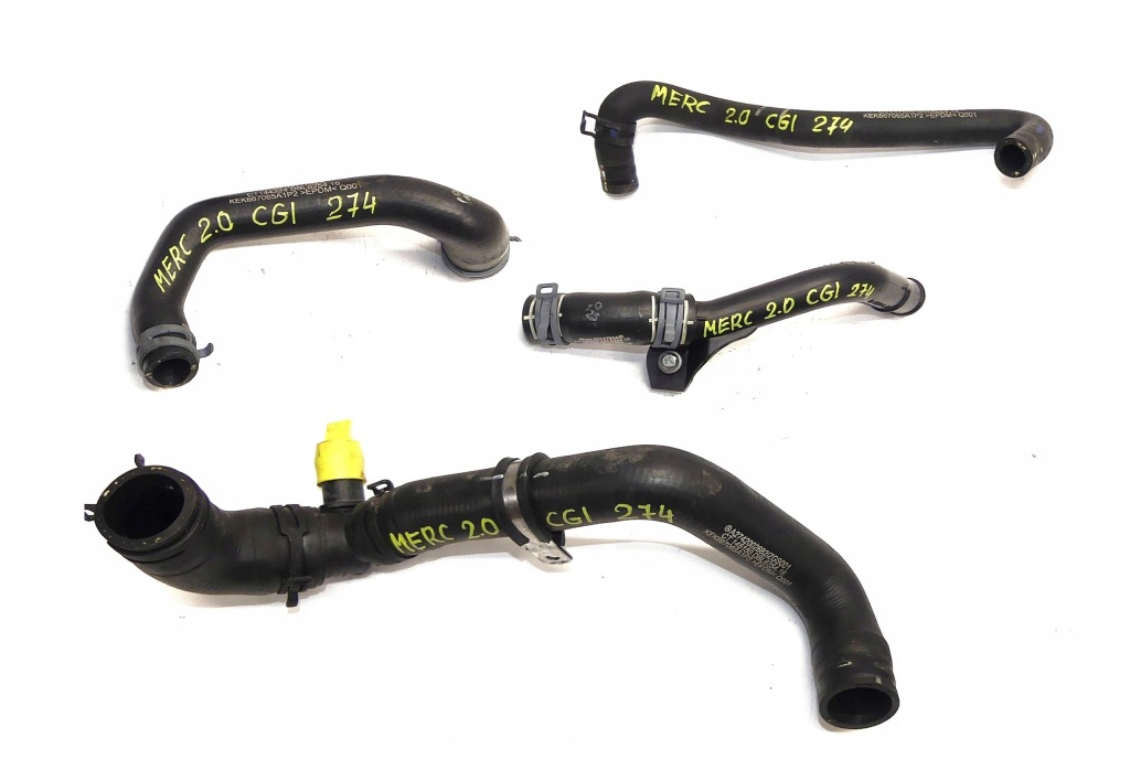 фото №1, Mercedes w205 c200 c250 2.0 cgi m274 дроти шланги трубки wody