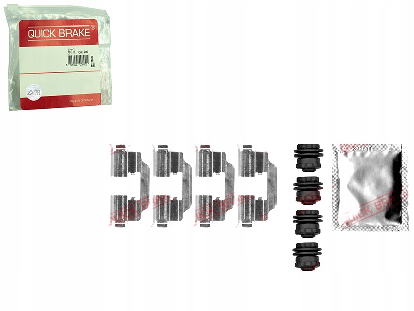 фото №1, Набір монтажний гальмівних колодок задня opel adam corsa e corsa e хетчбек