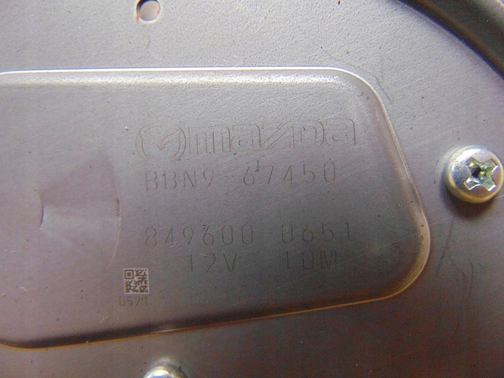 фото №5, Двигун двірники кришки задня mazda 3 bl 5 двері