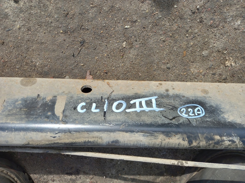 фото №5, Балка задняя oś подвеска задняя renault clio iii