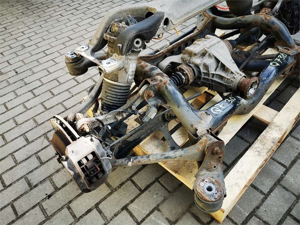 фото №7, Audi q7 4l 05-10 3.0 tdi полный подвеска задняя