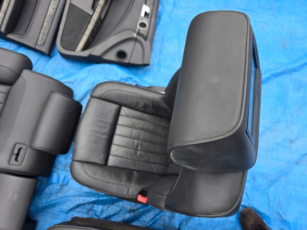 фото №14, Vw phaeton lift сидіння заднє сидіння оббивка шкіра підігрів