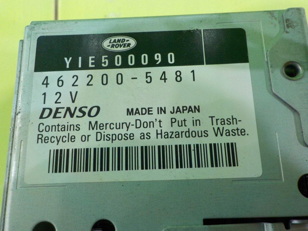 Range rover sport i 2.7 td v6 06r дисплей yie500090 462200-5481 с Разборки