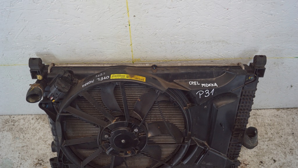 фото №7, Радиатор вентилятор opel mokka i a cdti