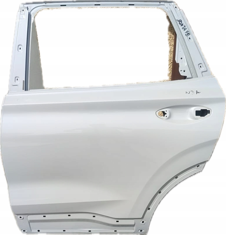 фото №1, Дверь левый задняя hyundai santa fe iv lift w3a