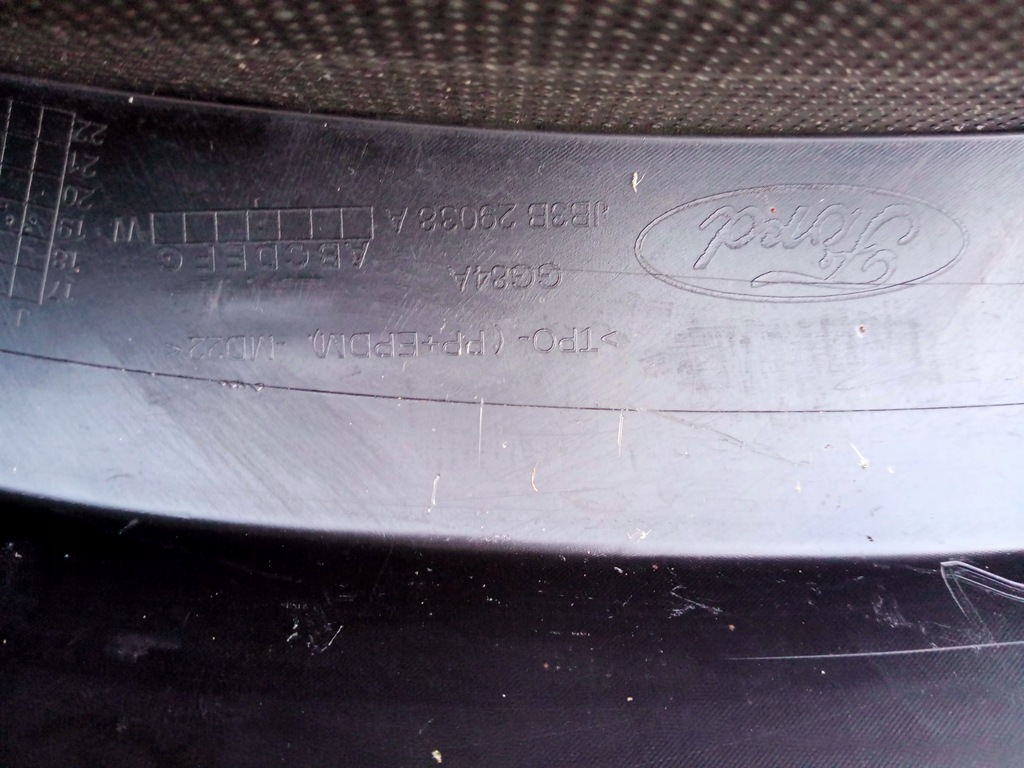 фото №9, Ford ranger raptor права молдинг крила задня задня