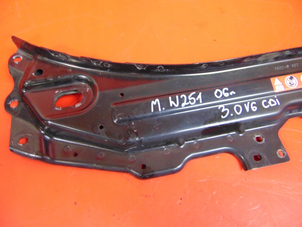 фото №2, Mercedes r-klasa 251 w251 pas передній верхній підсилювач