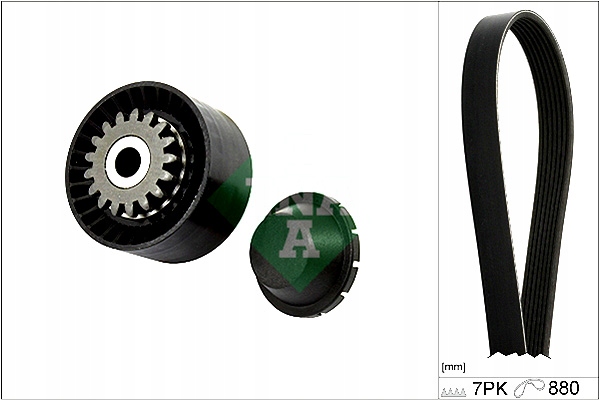 фото №2, Набор ремни многоручейковых с ролики renault clio iii модуль wind