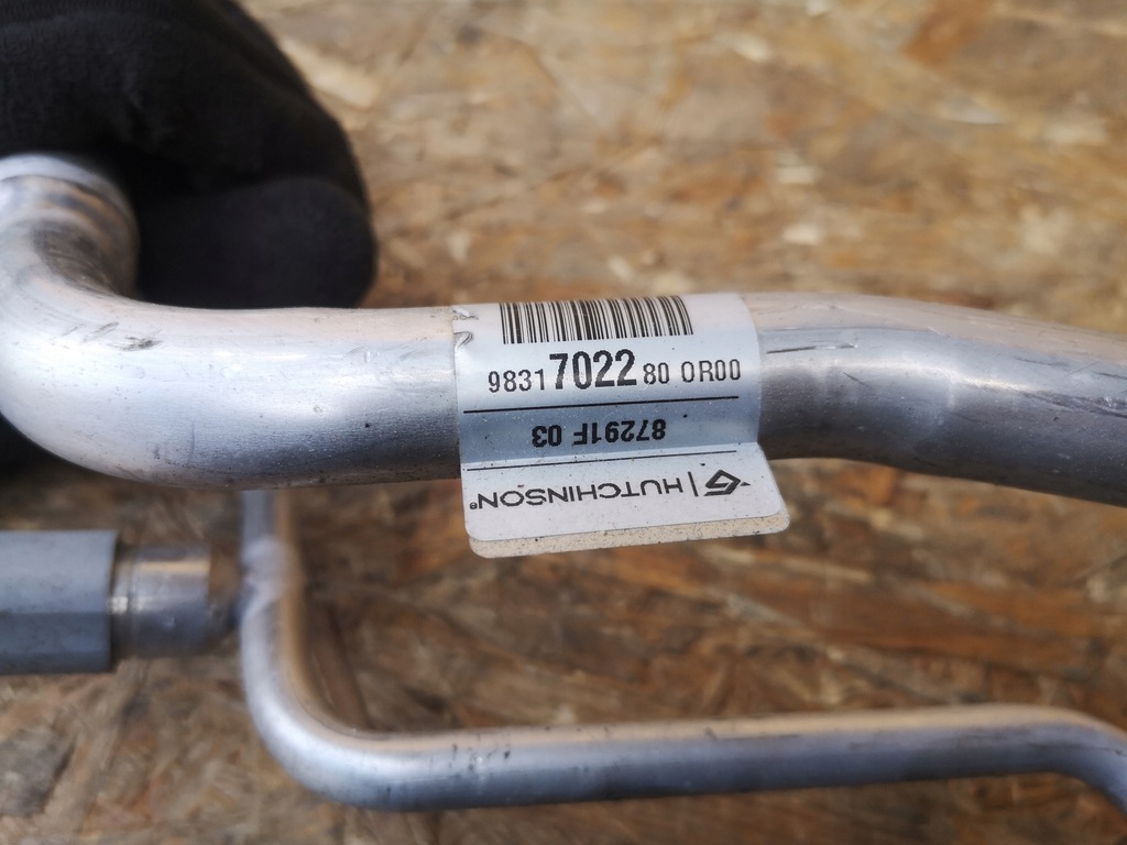 фото №6, Peugeot 5008 ii 1.2 thp шланг кондиціонера 9831702280