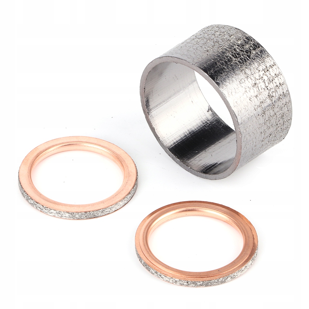 фото №9, Мідна прокладка труби випускної motocykla