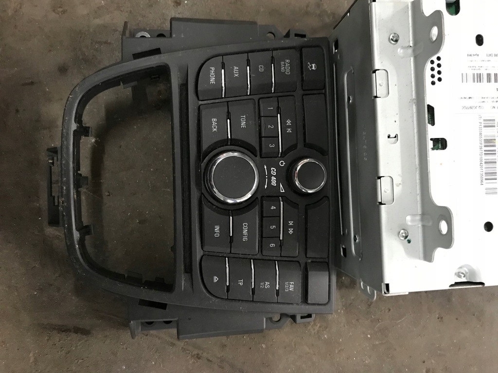 фото №4, Opel astra j радио cd 13334053