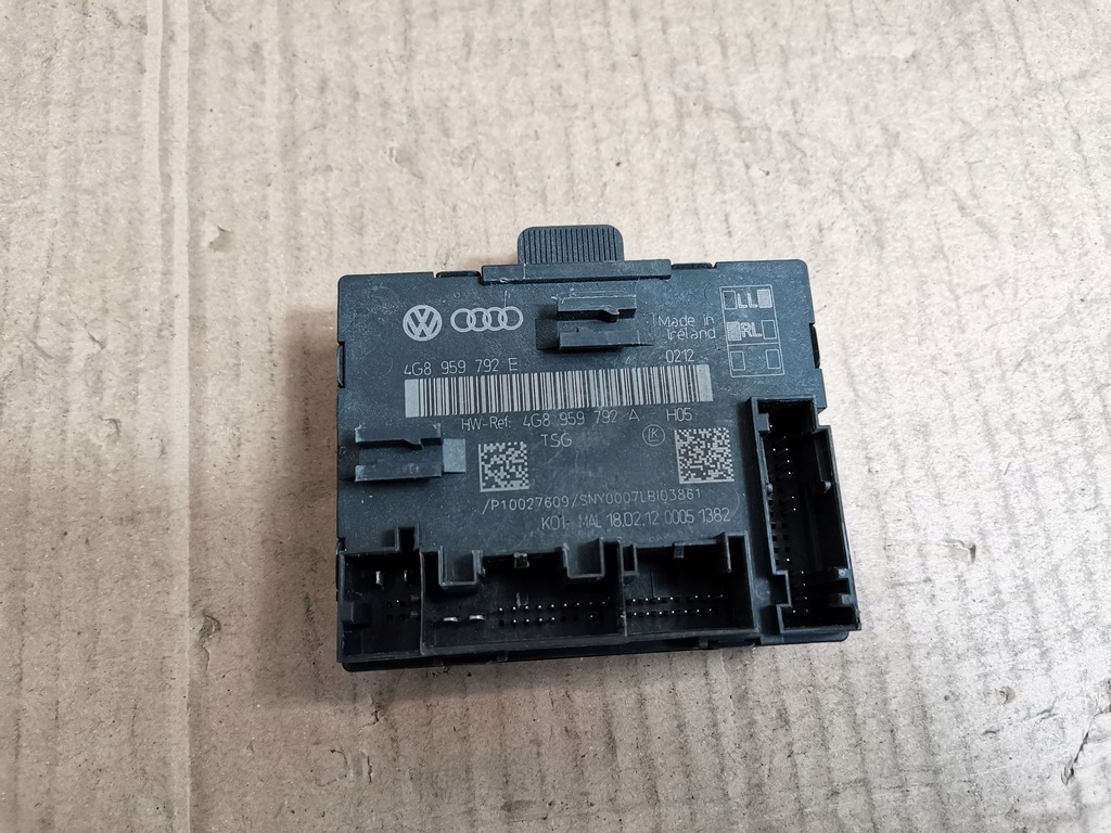 фото №8, Модуль блок керування двері правий перед audi a6 c7 4g8959792a