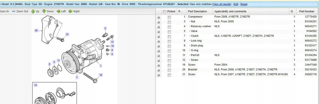 фото №6, Saab 9-3 ver2 2008 компресори кондиціонера