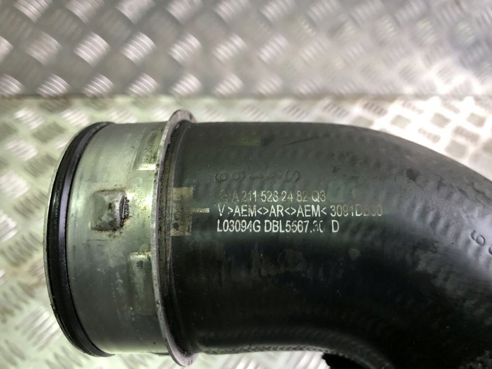 фото №2, Mercedes w219 cls 3.2 cdi труба wąż інтеркулер