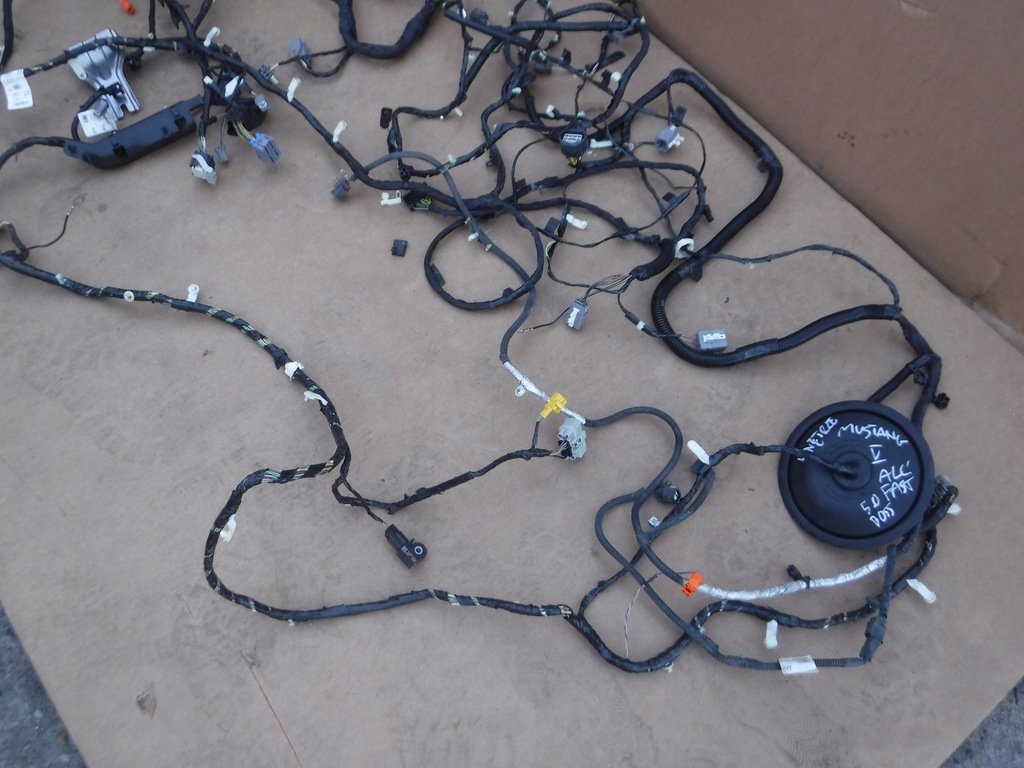 фото №5, Электропроводка двигатель ford mustang v 5.0