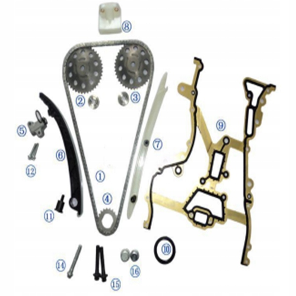 фото №1, Набор цепи распределительного вала opel agila corsa astra