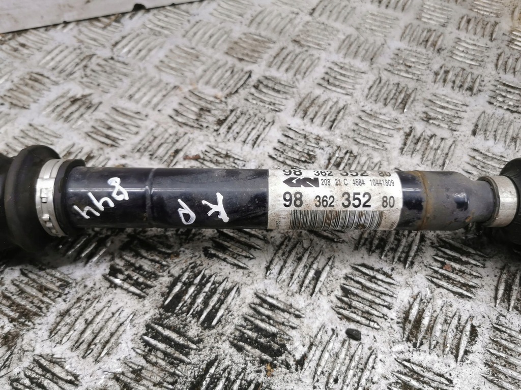 фото №6, Citroen c4 iii e-c4 2021 ліва сторона привідний вал передня