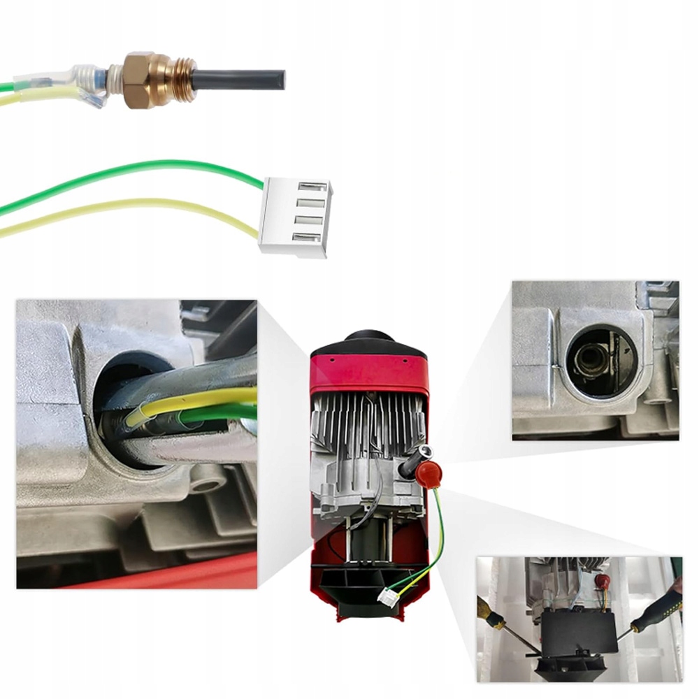 фото №10, Набір сервісний роз'єми обігрівача автомобільний дизель do webasto 12v