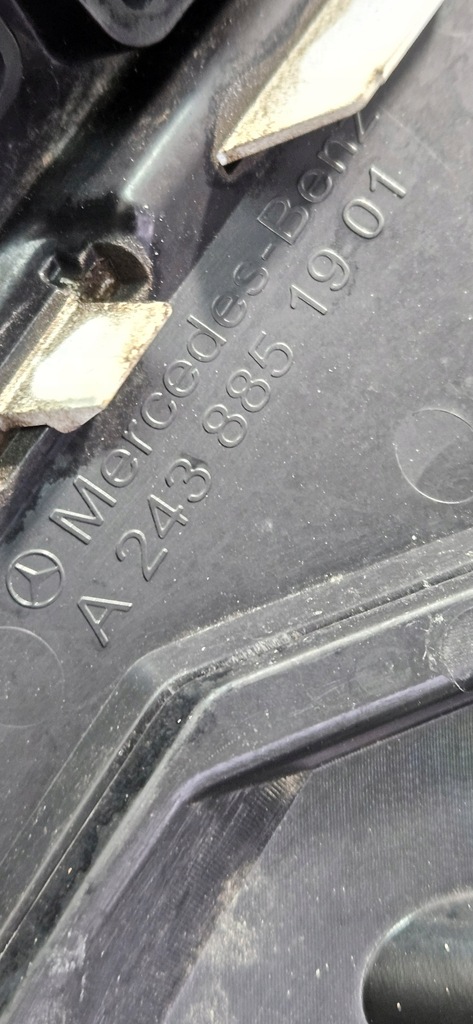 фото №15, Góra бампера решітка накладка решітка радіатора захист mercedes eqb w243 x243 2021 -