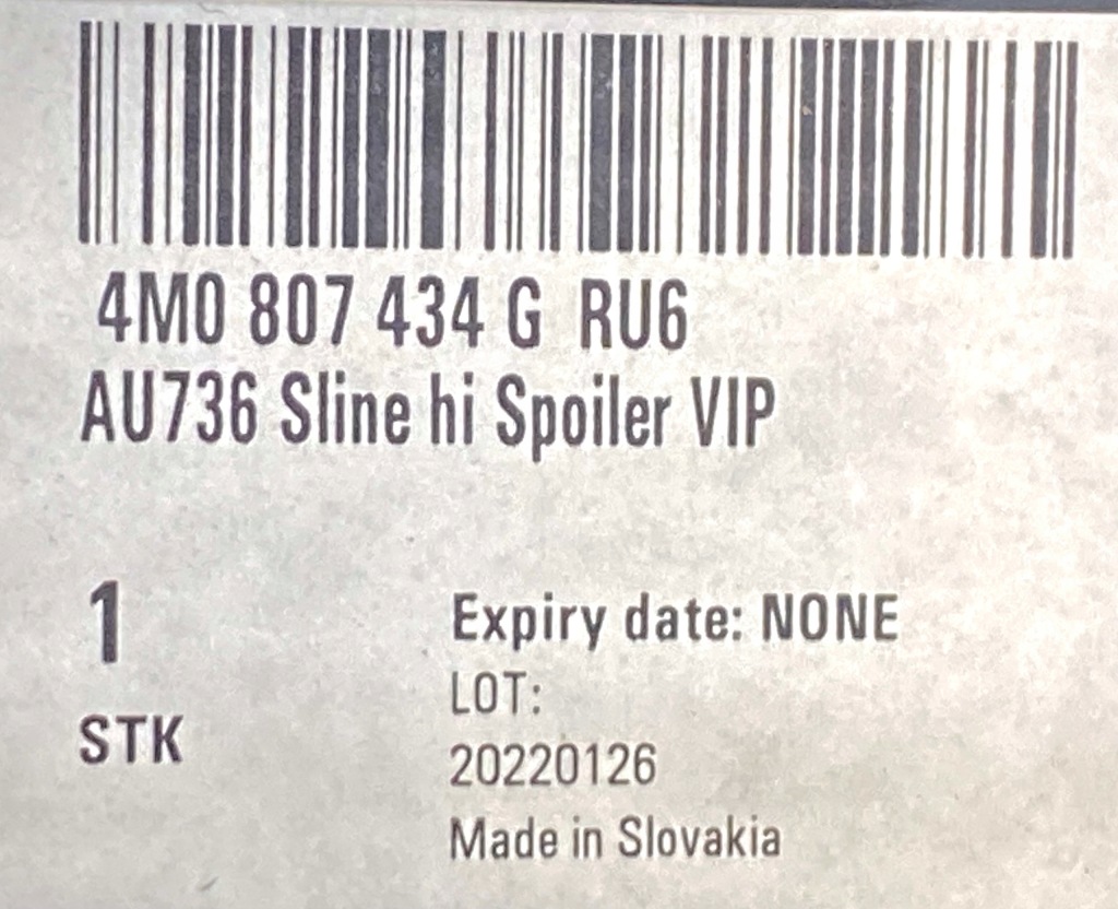 фото №5, Диффузор задняя audi q7 4m s-line 4m0807434g ru6