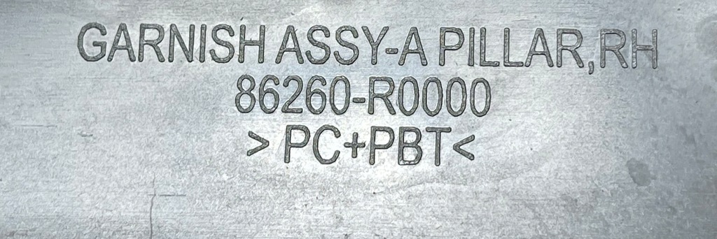 фото №9, B3 kia carnival iv 2020 - молдинг скло стійка a права перед 86260-r0000