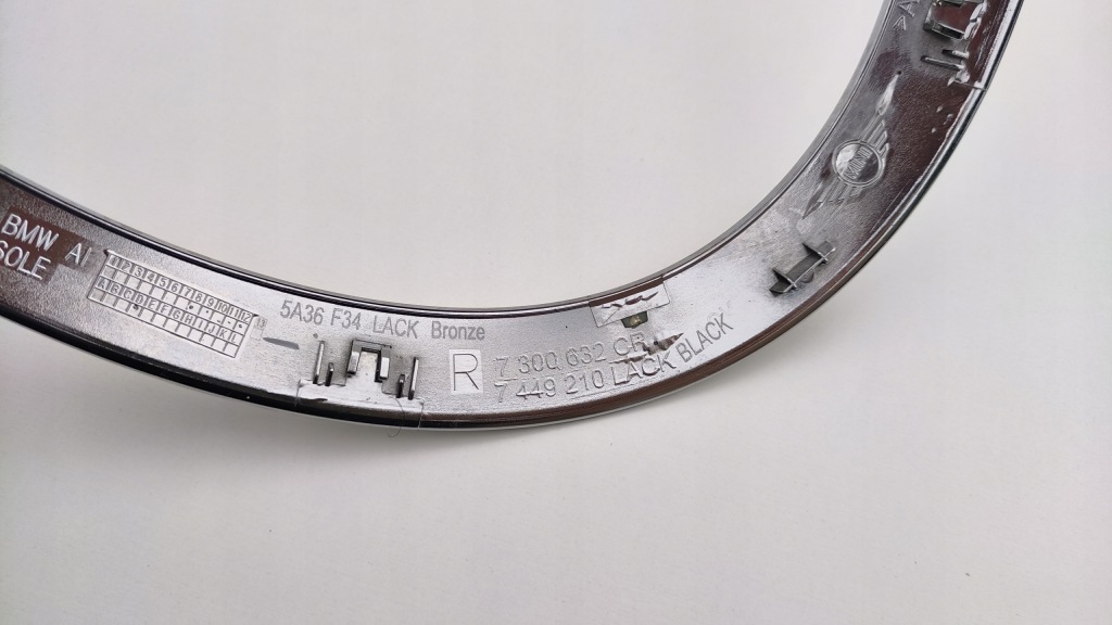 Mini cooper f55 f56 f57 14-20 хром рамка диск лампы правый перед kr18 с Разборки