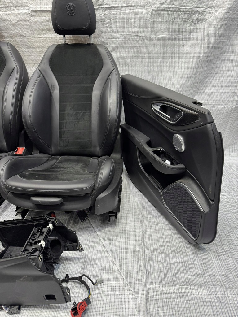 фото №5, Сиденья заднее сиденье обшивки подлокотник туннель alfa romeo giulia quadrifoglio qv